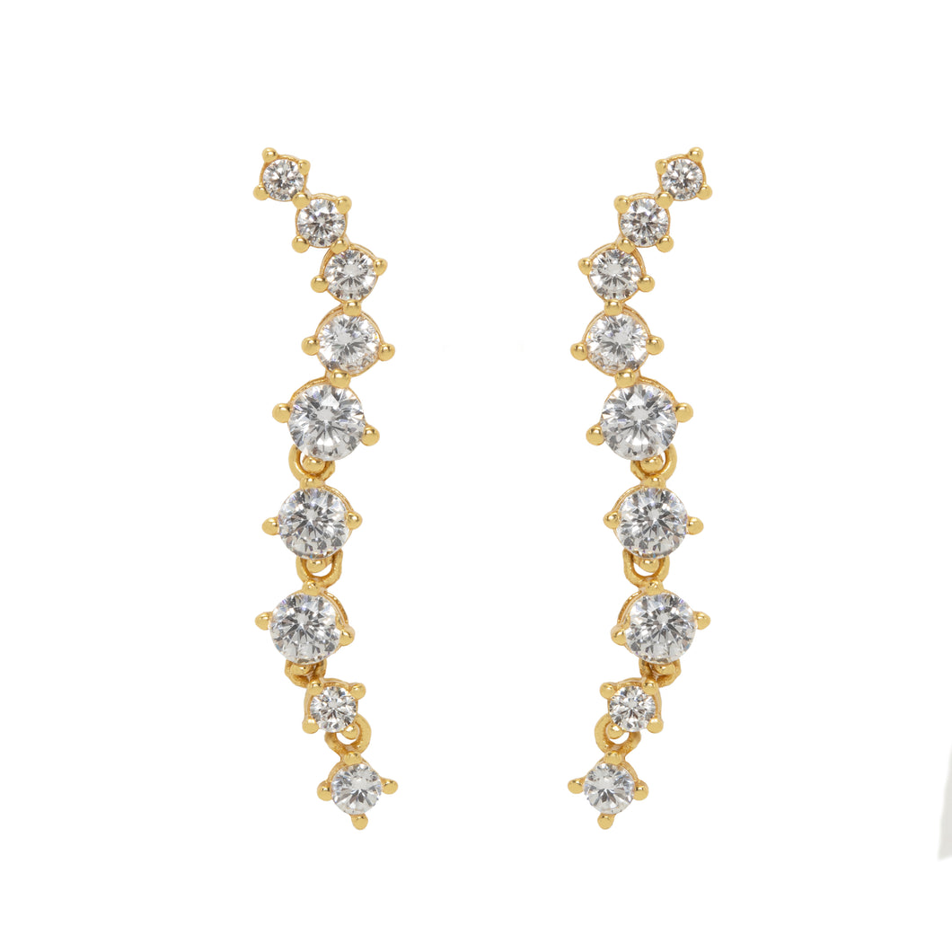 Eloise Stud Earring in Gold