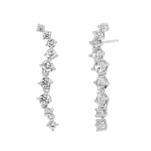 Load image into Gallery viewer, Eloise Stud Earring in Silver
