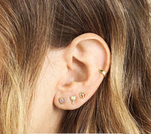 Load image into Gallery viewer, Goldie Stud Earring in Gold
