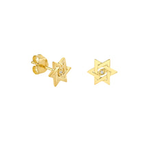 Load image into Gallery viewer, Jude Stud Earring in Gold
