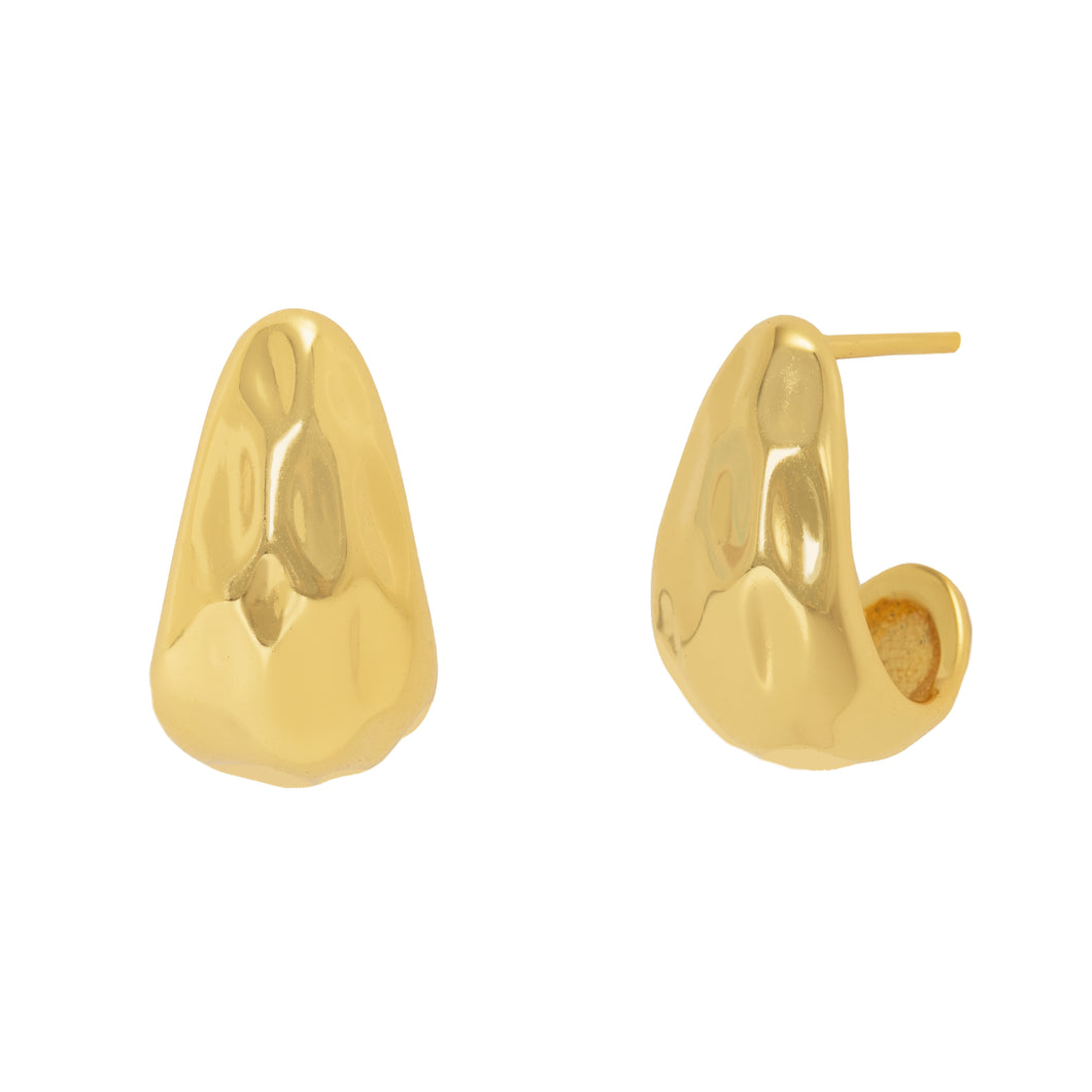 Pixie Stud Earrings in Gold