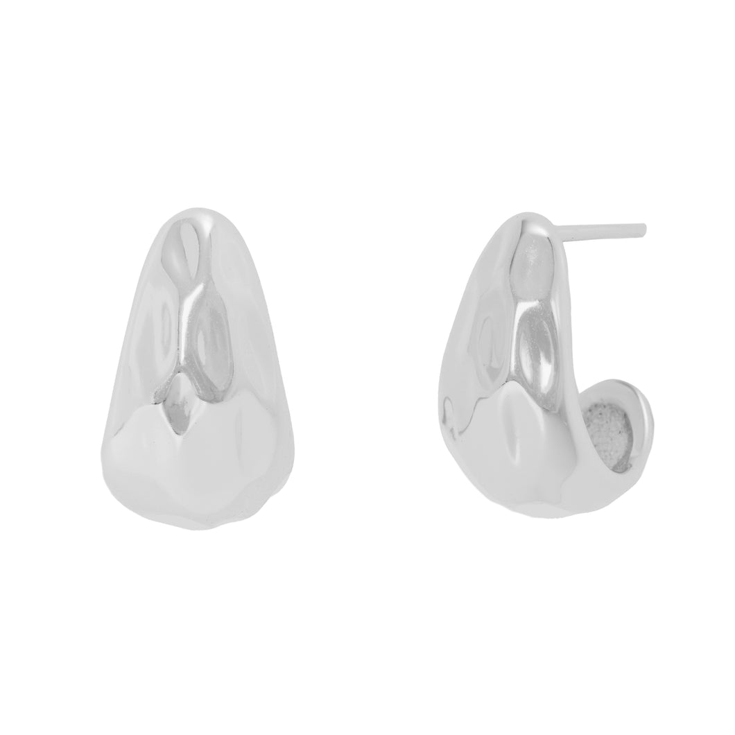 Pixie Stud Earrings in Silver