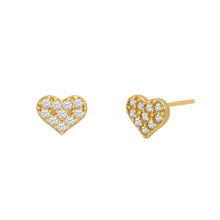 Load image into Gallery viewer, Rose Stud Earring in Gold
