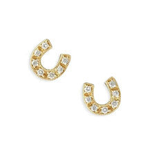 Load image into Gallery viewer, Savannah Stud Earring in Gold
