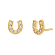 Load image into Gallery viewer, Savannah Stud Earring in Gold
